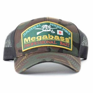 Megabass Camo Throwback Snapback